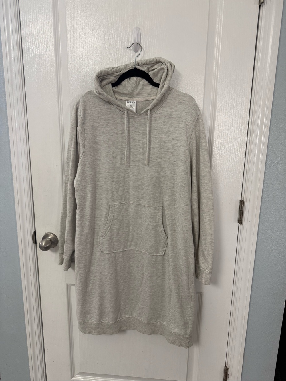 Serra Heather Gray Pullover Hoodie